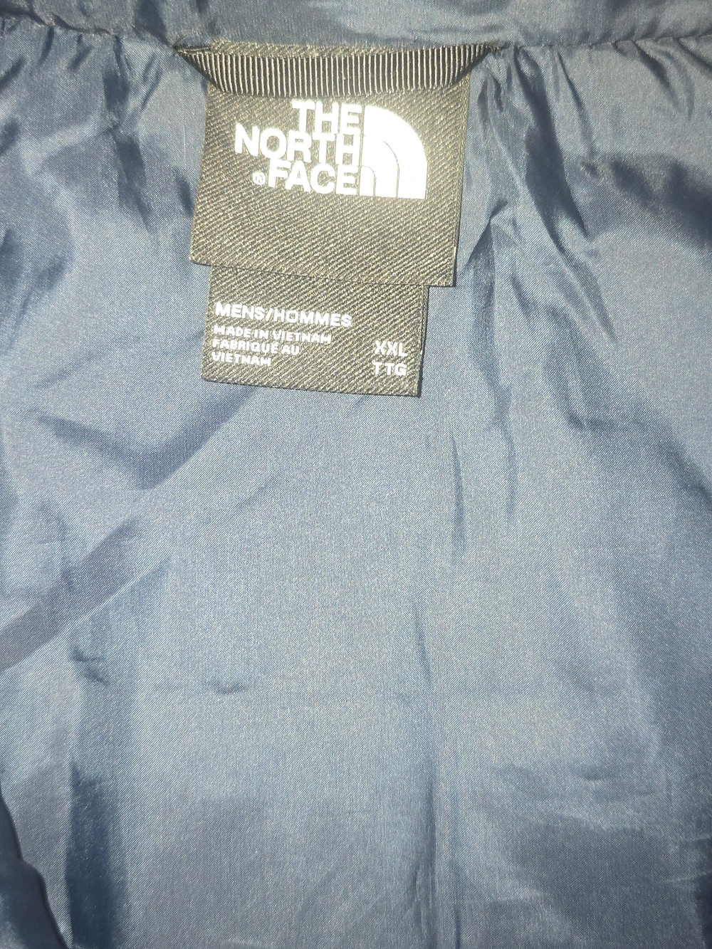 The North Face ThermoBall Eco Vest XXL Navy Blue Puffer - Picture 3 of 6